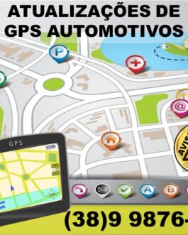 ATUALIZAÇÕES DE GPS AUTOMOTIVOS [A combinar]