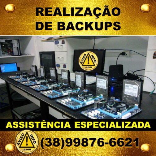 RECUPERAÇÃO DE BACKUPS [A combinar]