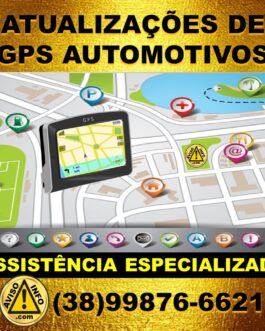 ATUALIZAÇÕES DE GPS AUTOMOTIVOS [A combinar]