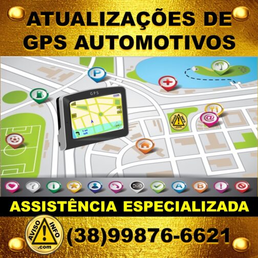 ATUALIZAÇÕES DE GPS AUTOMOTIVOS [A combinar]