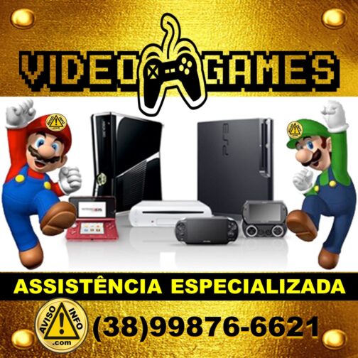 CONSERTO DE VÍDEO GAMES [A combinar]